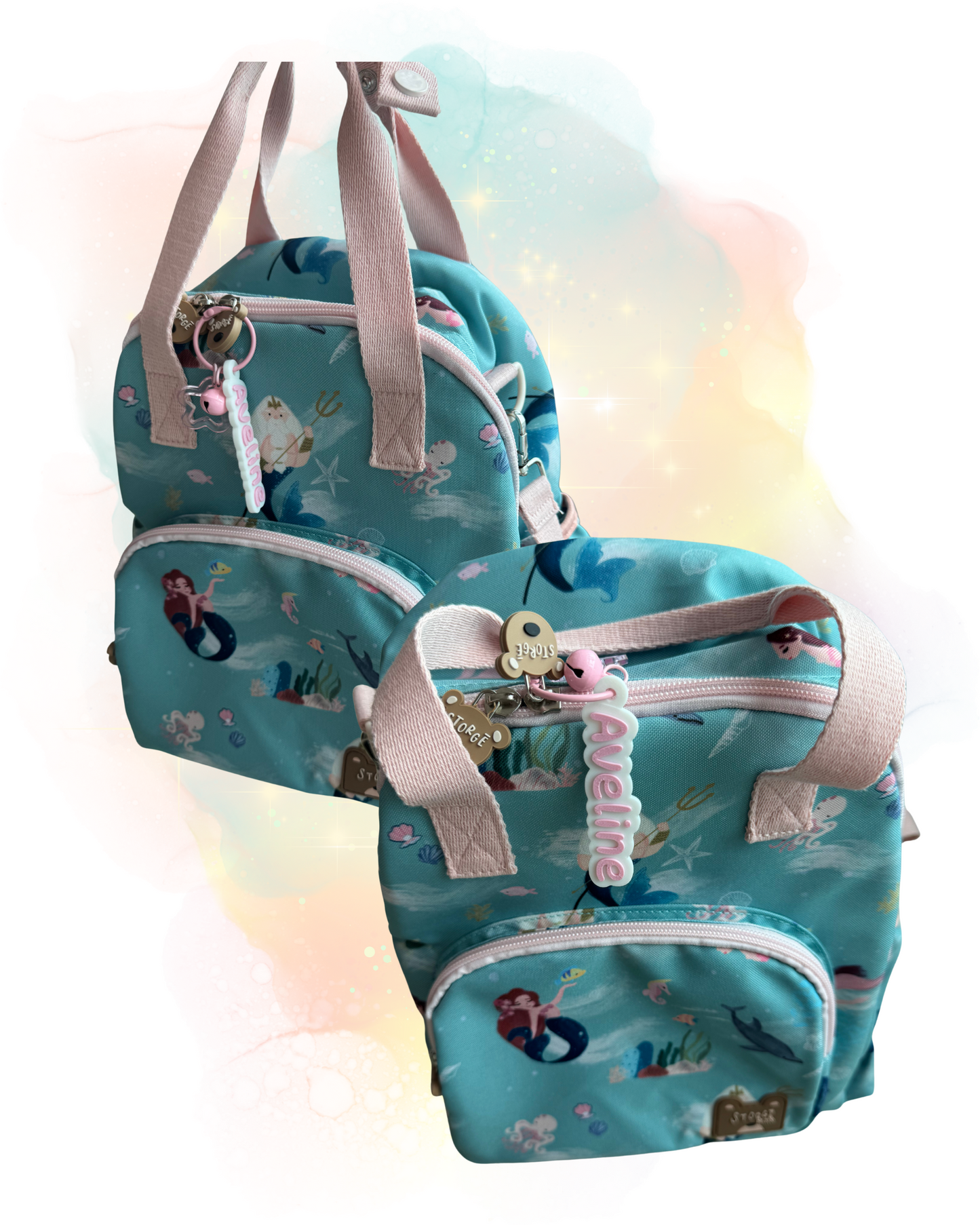 Customised 3D Printed Name Tag Keychain