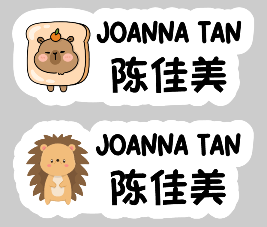 Kids Clothes Labels - Customised Iron On Labels